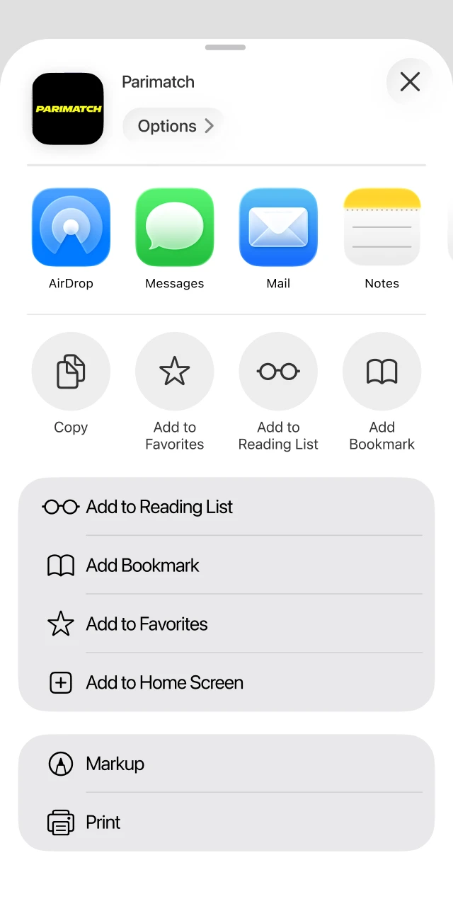 Save the Home Screen icon.