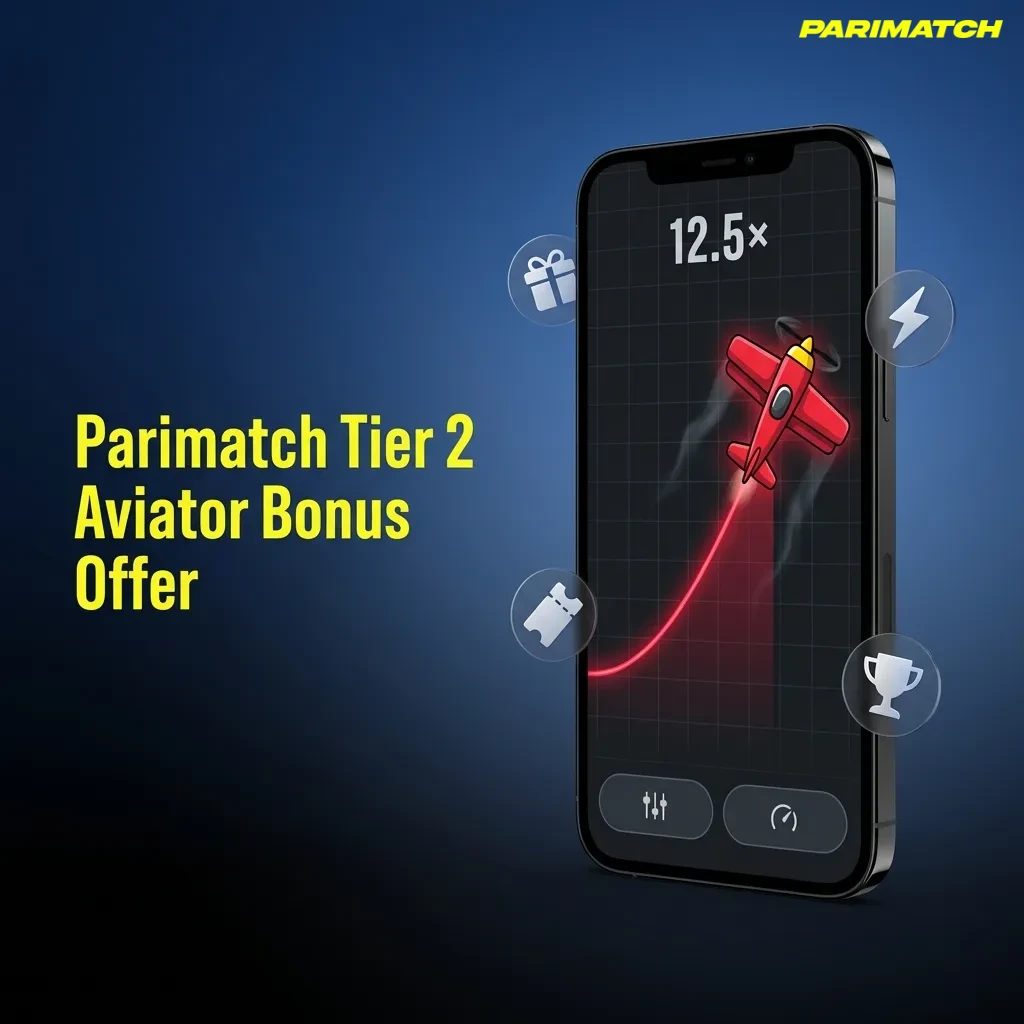 Parimatch Tier 2 Aviator promo banner showing 150% welcome bonus up to INR 30,000 for new casino players