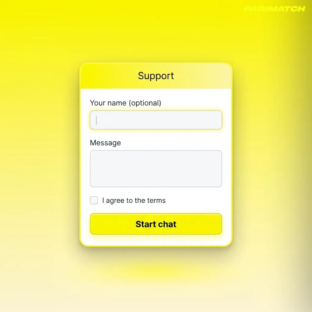 Illustration of Parimatch Tier 2 customer support channels: 24/7 live chat, email, and in-site help centre for India players.