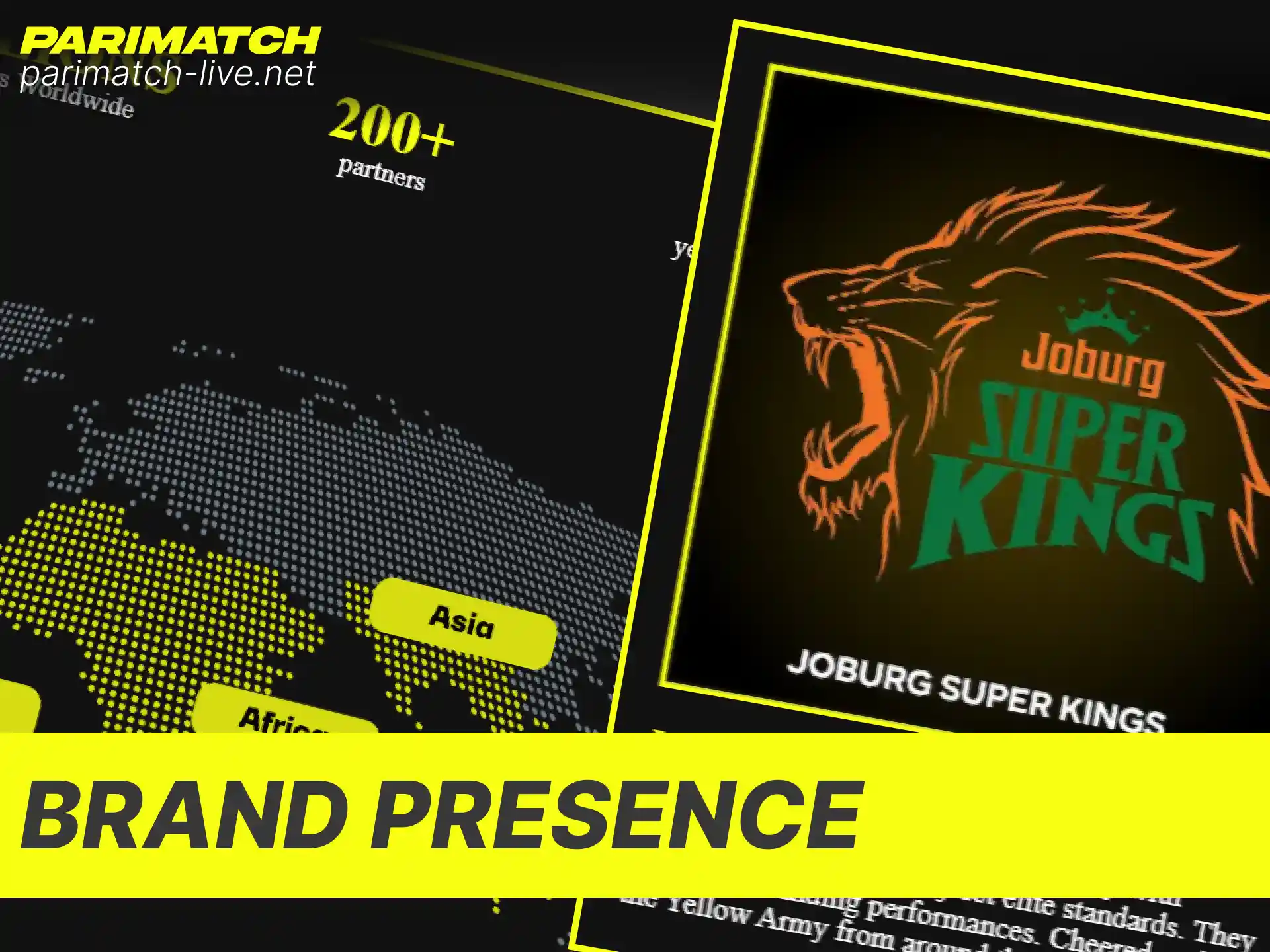 Meet the famous sports teams and celebrities partnering with the Parimatch brand.